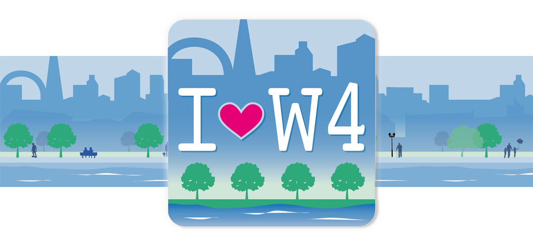 I-love-w4 app logo design by Pynto