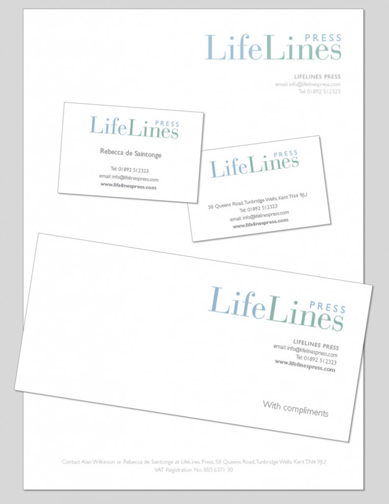 LifeLines Stationery designed by Pynto