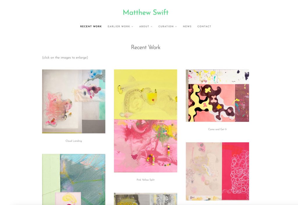 Matthew-Swift-Artist-Gallery-Website