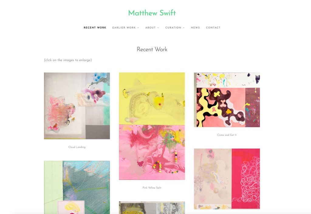 Matthew-Swift-Artist-Gallery-Website