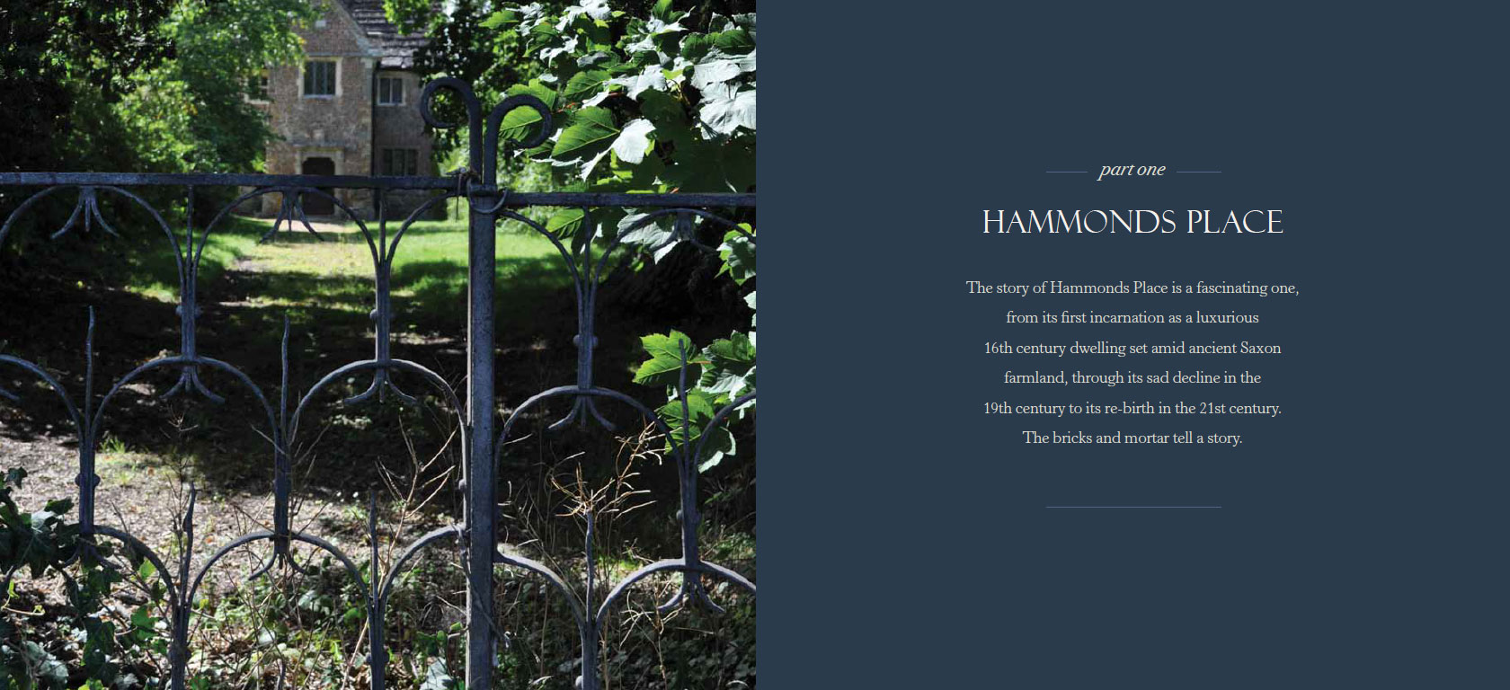 Hammonds Place, house history book design Online Marketing,  Design, Printing, Devon