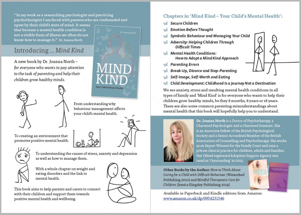 Mind Kind promotional flyer by Pynto